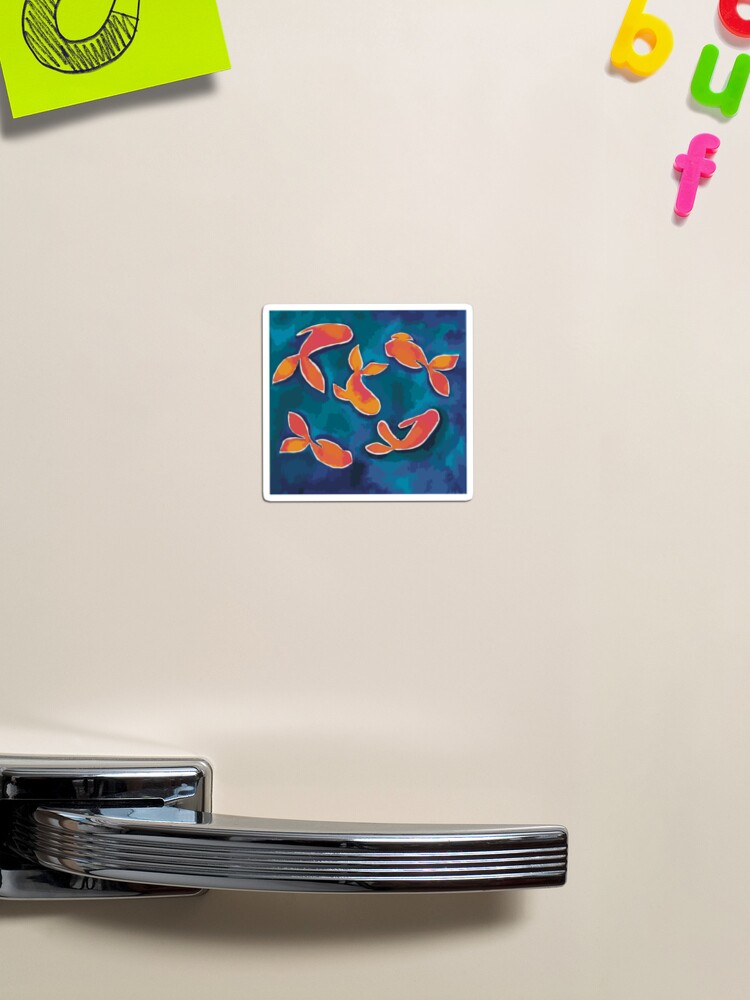 Thumbnail 1 of 3, Magnet, Fish designed and sold by Guarda-Chuva.
