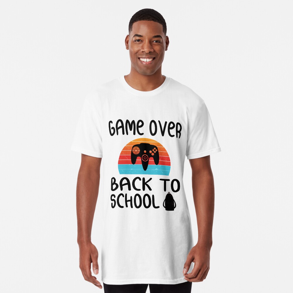 Back To School, Game Over Back To School, Teacher, First Day of School  Outfit, Kids Back To School, Gaming School - funny Back to School Cap Game  Over