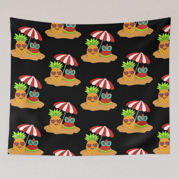 Item preview, Pineapple Watermelon Summer Kawaii  designed and sold by nevangelist.