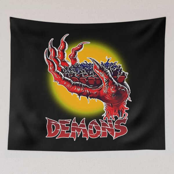 Item preview, Demons Retro Cult Classic Horror Film Fan Art designed and sold by acquiesce13.