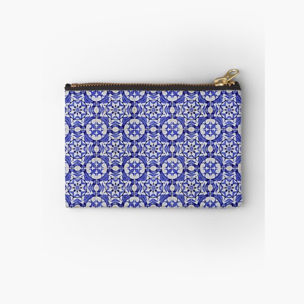 Item preview, Vintage Portuguese Decorative Blue Tile Pattern designed and sold by worldways.