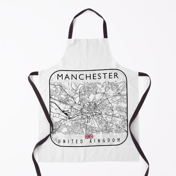 Item preview, MANCHESTER MAP UNITED KINGDOM designed and sold by hatimelhag.