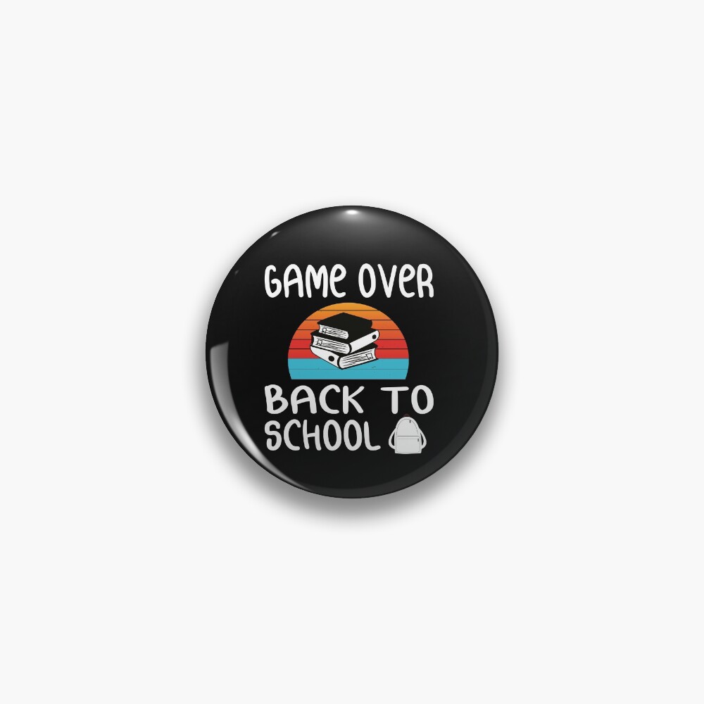 "Game Over Back To School, Teacher, First Day of School Outfit, Kids