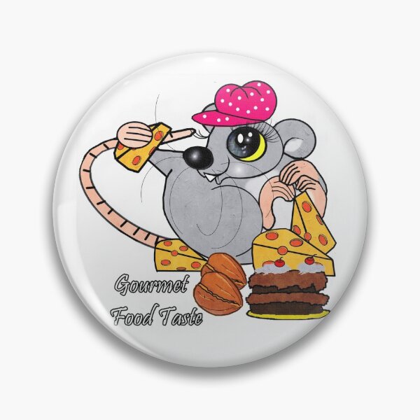 Item preview, gourmet food taste - rat  designed and sold by Shirley cute art .