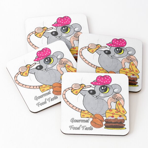 Item preview, gourmet food taste - rat  designed and sold by Shirley cute art .