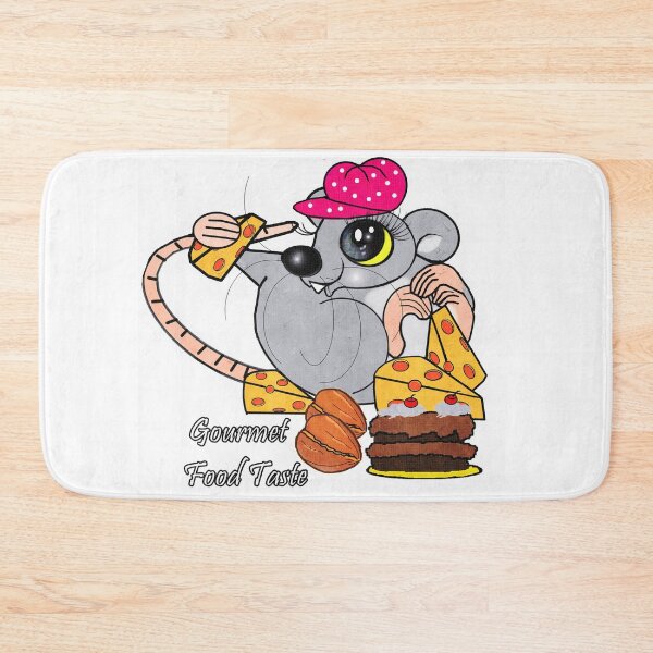 Item preview, gourmet food taste - rat  designed and sold by Shirley cute art .
