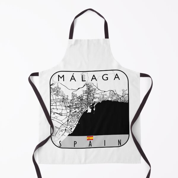 Item preview, MALAGA MAP SPAIN designed and sold by hatimelhag.
