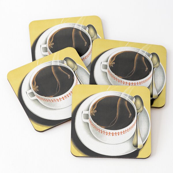 Item preview, Coffee Vintage Wall Art, Retro Cafe Wall Decor designed and sold by vintagevivian.