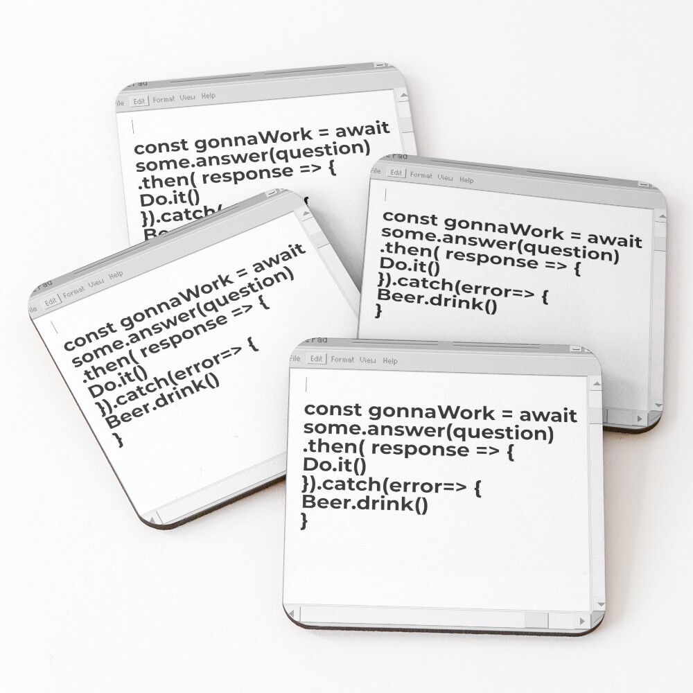 Item preview, Coasters (Set of 4) designed and sold by Clemko.