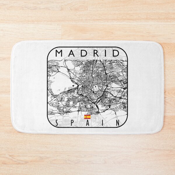 Item preview, MADRID MAP SPAIN designed and sold by hatimelhag.
