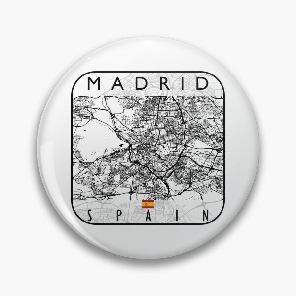 Item preview, MADRID MAP SPAIN designed and sold by hatimelhag.