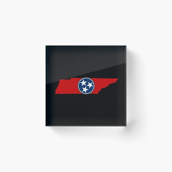 Item preview, Tennessee Tristar State Flag designed and sold by SportsT-Shirts.