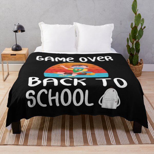 Item preview, Back To School, Game Over Back To School, Teacher, First Day of School Outfit, Kids Back To School, Gaming School - funny Back to School Cap Game Over Back To School designed and sold by thenewall.