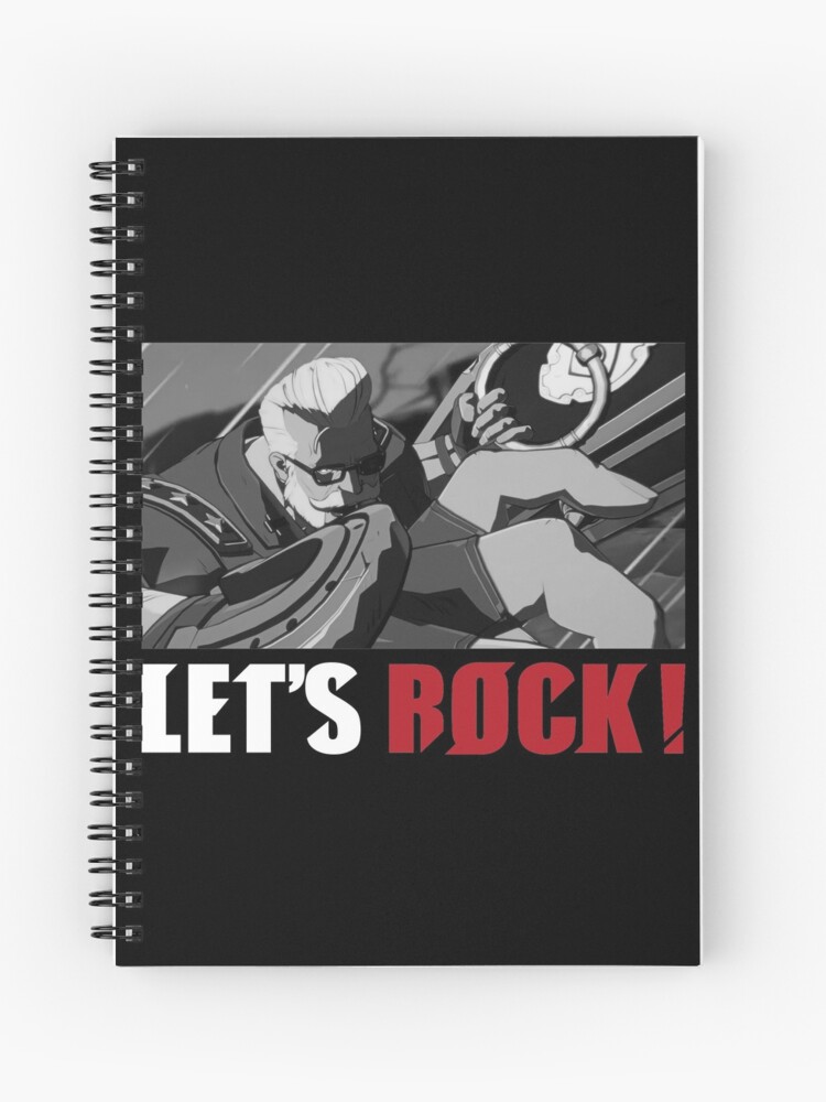 Monochrome Goldlewis Dickinson guilty gear strive let's rock from RedBubble