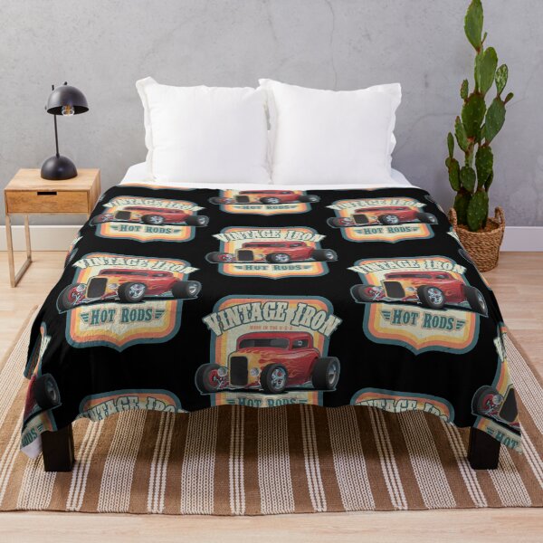Artikelvorschau, Vintage Iron Hot Rods Retro-Stil Automobilkunst Illustration entworfen und verkauft von thaciasch.