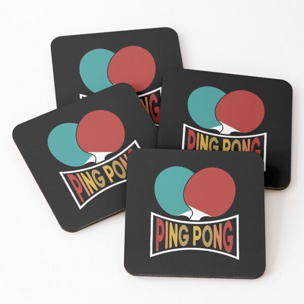Item preview, Ping Pong Table Tennis Paddle Player Vintage Retro   designed and sold by annaeliseg.
