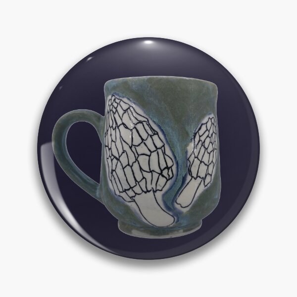 Item preview, Morel Mushroom Mug designed and sold by potterybymacie.