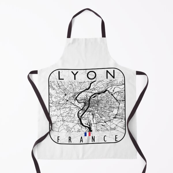 Item preview, LYON MAP FRANCE designed and sold by hatimelhag.