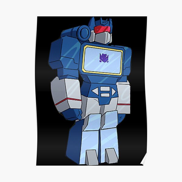 Transformers G1 Soundwave Laserbeak 4x6 Postcard Decepticons Poster Print 80's 