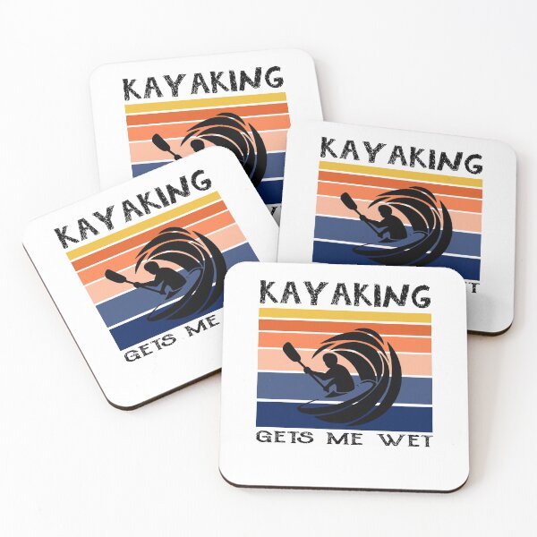 Item preview,  Kayaking Gets Me Wet Vintage, kayaking lover, kayaking for men, kayaking for women. designed and sold by Yassineenns.