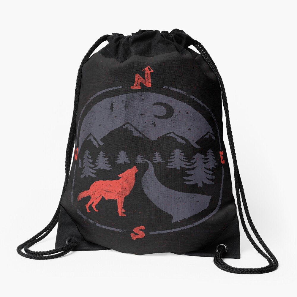 Call of the North... Drawstring Bag