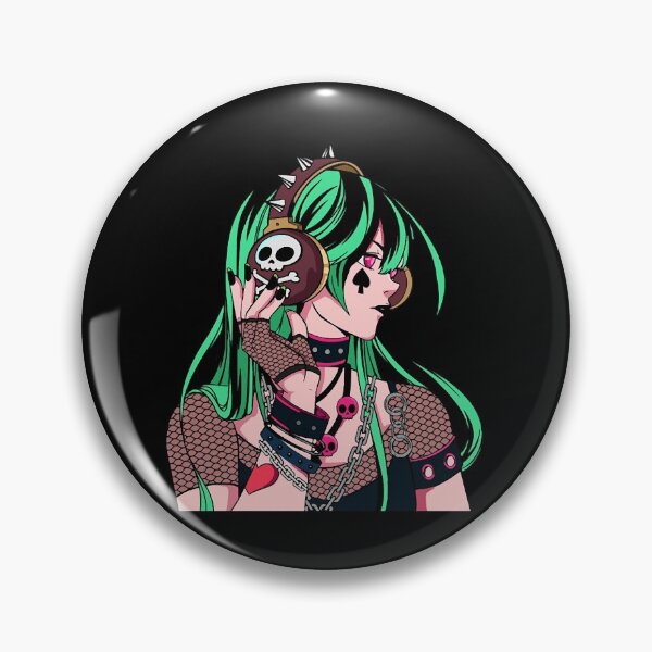 Item preview, Anime Manga Japan Otaku Kawaii Anime Punk Girl     designed and sold by annaeliseg.