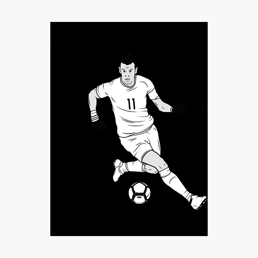 Gareth Bale 2021 Jersey | Art Board Print