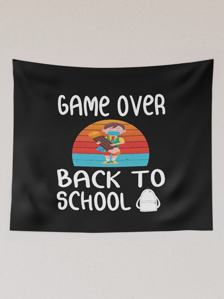 Back To School, Game Over Back To School, Teacher, First Day of School  Outfit, Kids Back To School, Gaming School - funny Back to School Cap Game  Over