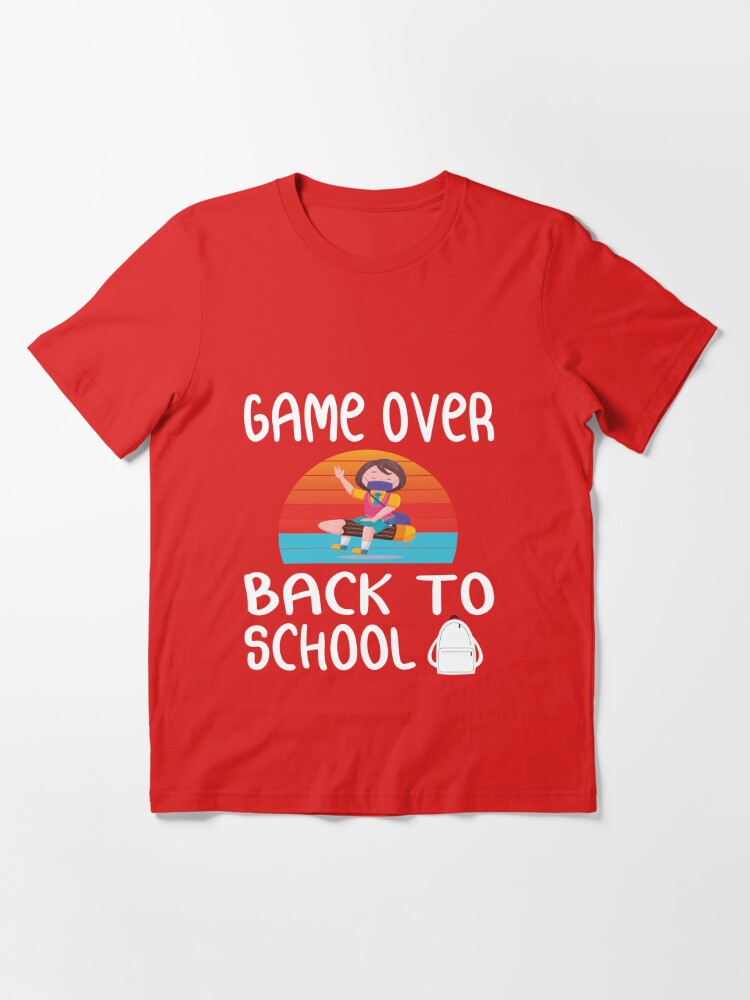 Back To School, Game Over Back To School, Teacher, First Day of School  Outfit, Kids Back To School, Gaming School - funny Back to School Cap Game  Over