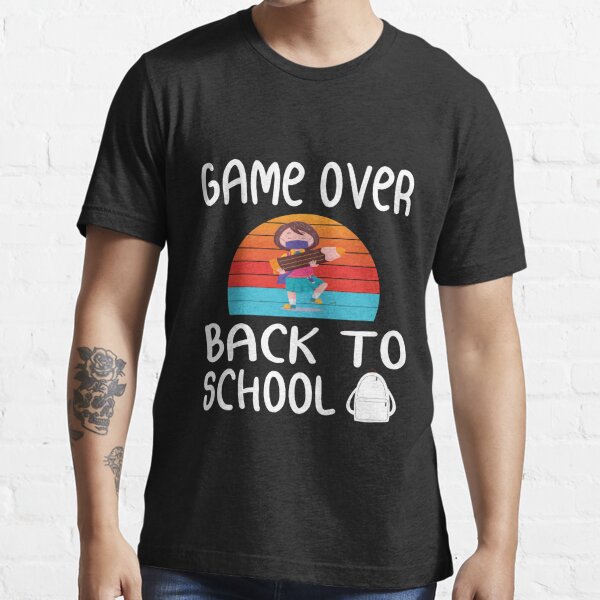 Back To School, Game Over Back To School, Teacher, First Day of School  Outfit, Kids Back To School, Gaming School - funny Back to School Cap Game  Over