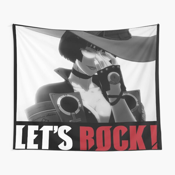 I No Guilty Gear Strive Let S Rock Tapestry By Wardtaylor Redbubble