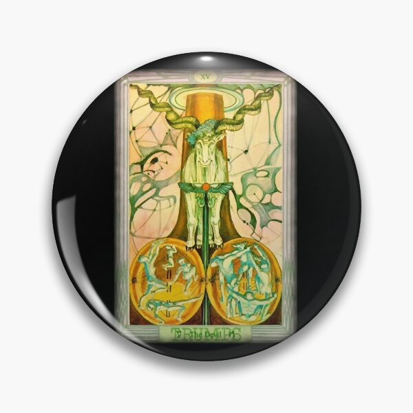Item preview, Thoth Tarot - XV - The Devil.  designed and sold by deacetis.