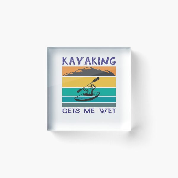 Item preview, Kayaking Gets Me Wet Vintage, kayaking lover, kayaking for men, kayaking for women. designed and sold by Yassineenns.
