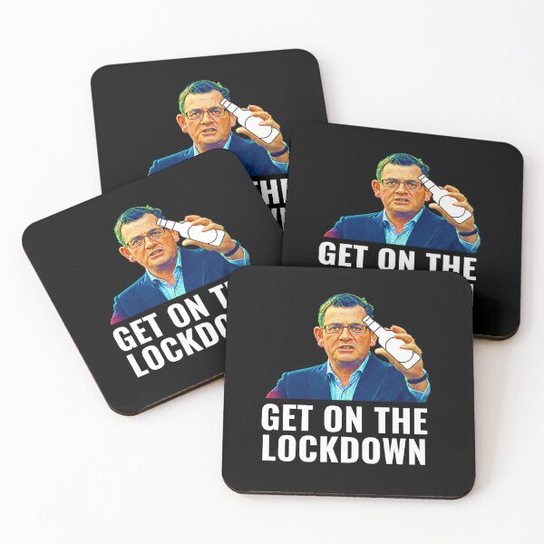 Item preview, Get On The Lockdown | Victoria 6th Lockdown | Dan Andrews designed and sold by NoirOwned.