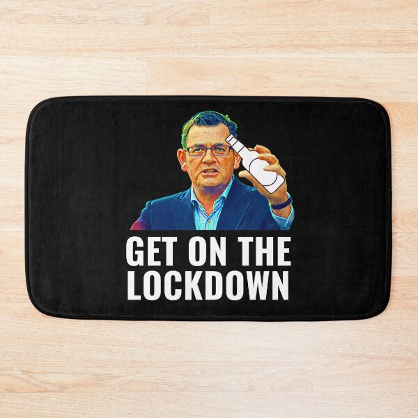 Item preview, Get On The Lockdown | Victoria 6th Lockdown | Dan Andrews designed and sold by NoirOwned.