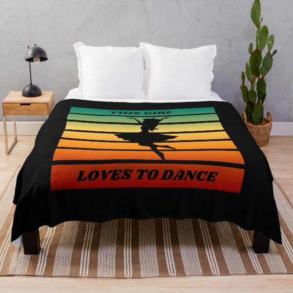 Item preview, Girl Loves to Dance Gift for Dancer T-Shirt designed and sold by CHAMSSTORE.
