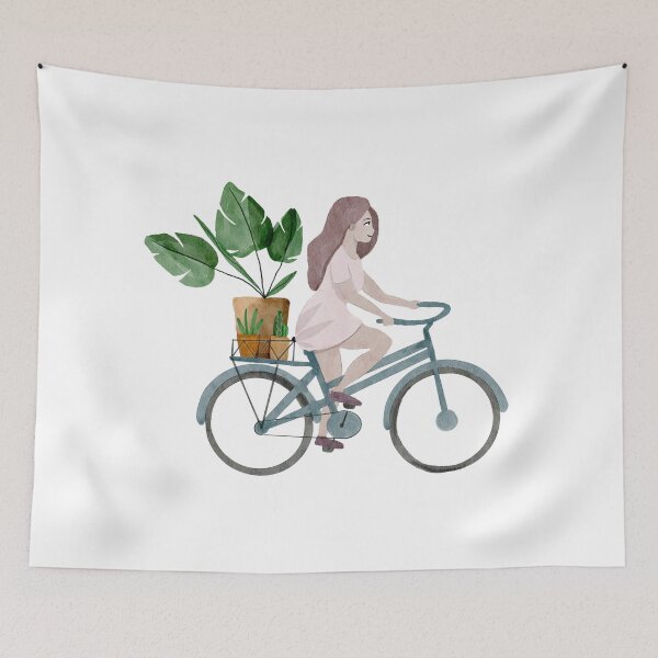 Item preview, Botanical Bicyclist designed and sold by Em0523.