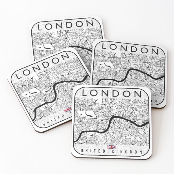 Item preview, LONDON MAP UNITED KINGDOM designed and sold by hatimelhag.