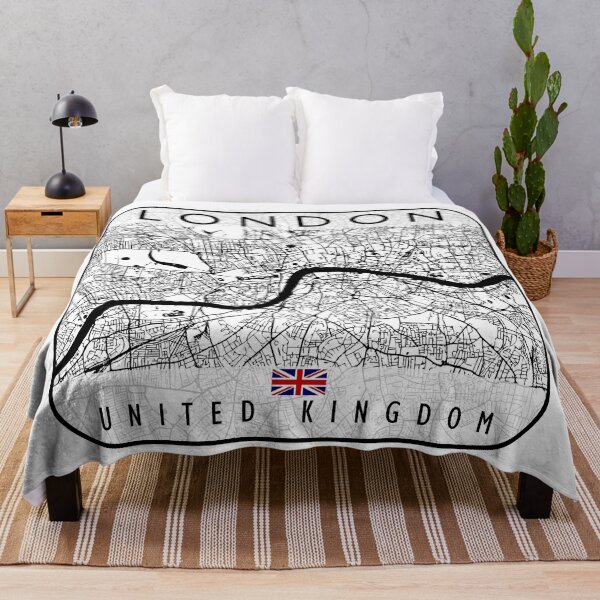 Item preview, LONDON MAP UNITED KINGDOM designed and sold by hatimelhag.