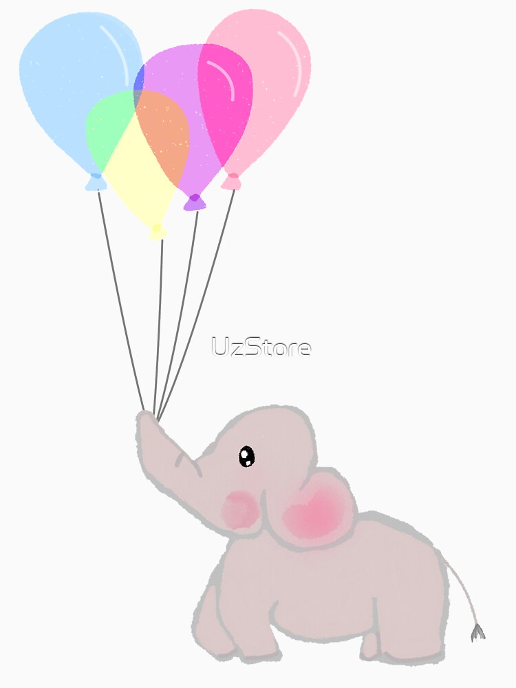 Malvorlage elefant mit herzluftballon Idea