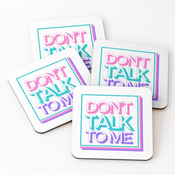 Item preview, Don’t talk to me sign designed and sold by Crushonnature.