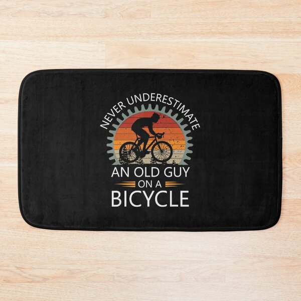 Item preview, An Old Guy On A Bicycle Cycling Vintage Never Underestimate designed and sold by Jindohu58299.