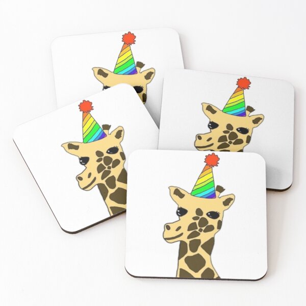Item preview, Happy Birthday Party Giraffe  designed and sold by Lovethatsticks.