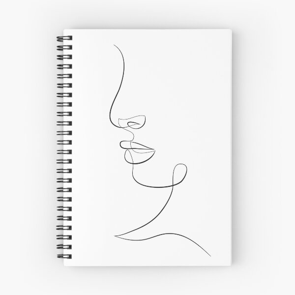 Item preview, "Face Simplicity" Fine Line Drawing designed and sold by Infinitenoon.