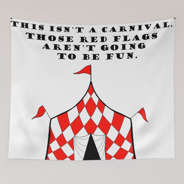Item preview, Red Flags designed and sold by lezell.