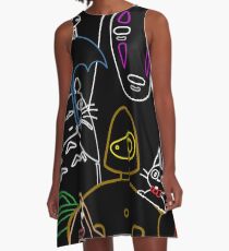 Ghibli mix v2 A-Line Dress