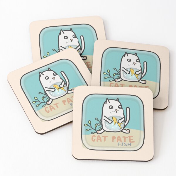Item preview,  Cat Pate Fish Flavor - Funny Cats designed and sold by ViewerEqualsPhoton.