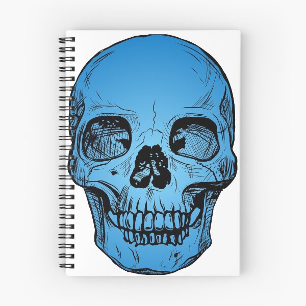 Item preview, blue skull designed and sold by ivadell18.