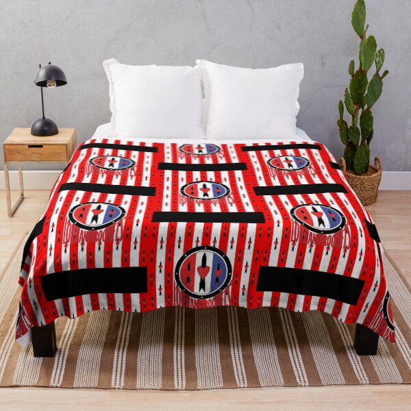 Item preview, Love And Rockets - Red And White Stripe Background. designed and sold by raineban.