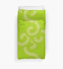 Limegreen Fuzzy Duvet Cover